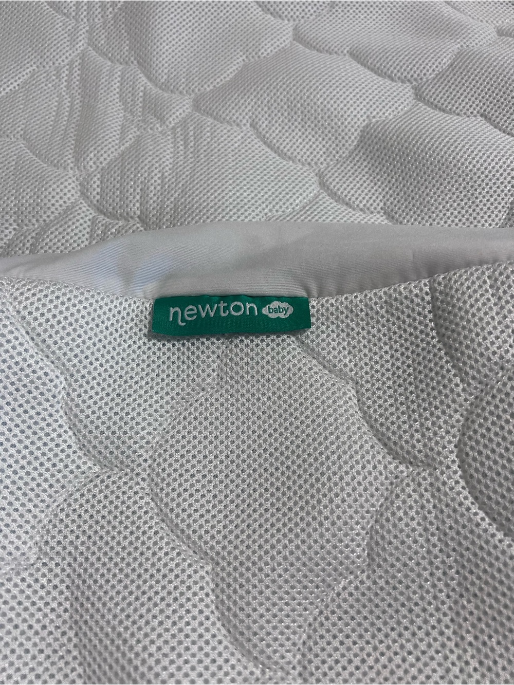 Newton Breathable Waterproof Crib Mattress Pads - White - Picture 3 of 5